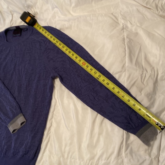 Lords of Harlech sweater blue men’s L like new - Picture 4 of 14